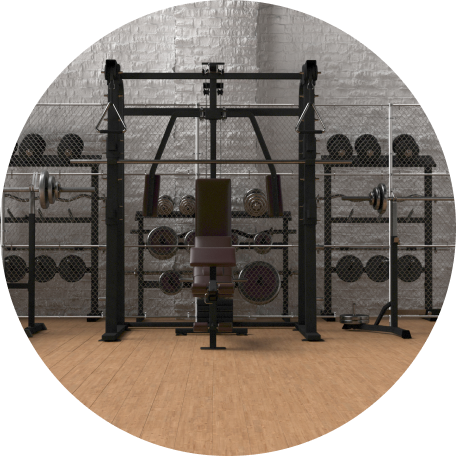 Home gym assembly