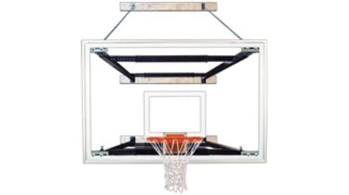 thumbnail interactive-video image 1 of IUNNDS 35" Basketball Backboard And Rim Combo, Wall 1 of 12